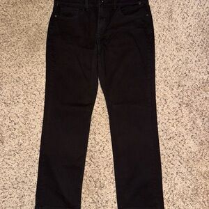 Nautica Men's Black Straight Jeans